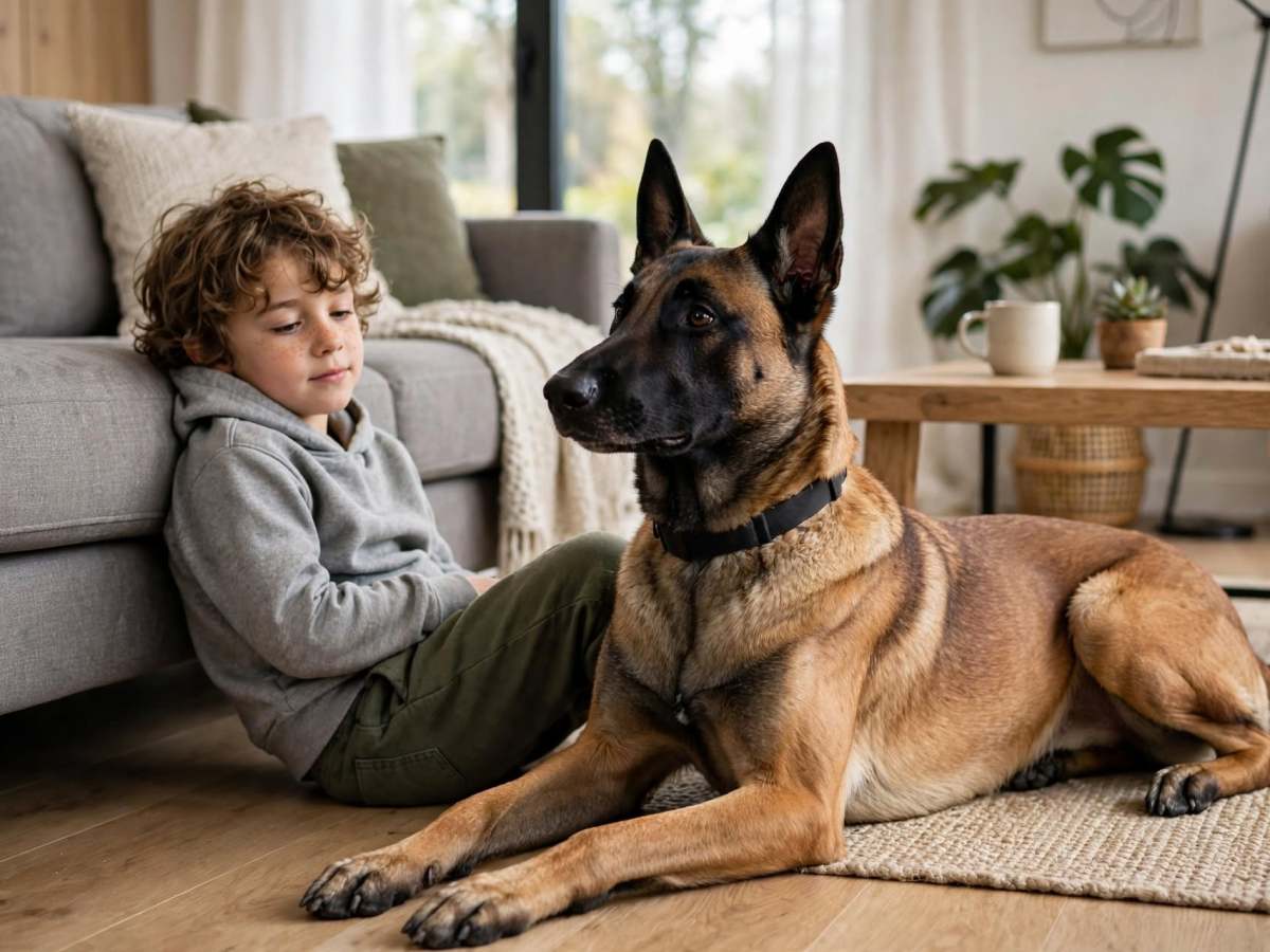 Perro de Protección Familiar Seguro con Niños
